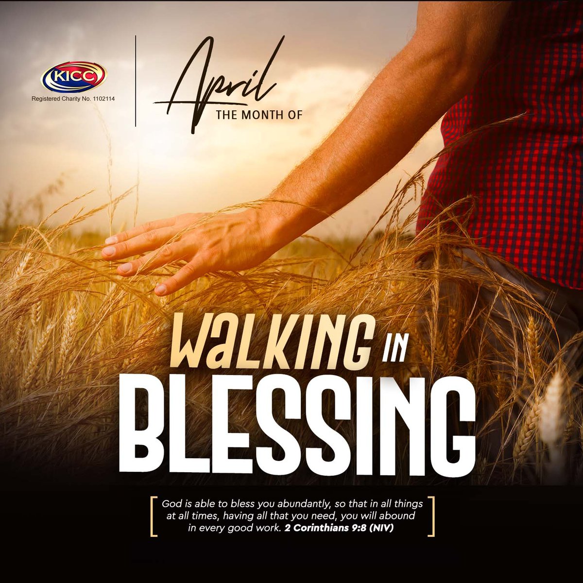 kicclondon's tweet photo. As the fourth man was in the fire with Shadrach, Meshach and Abednego, protecting them from all harm, so will the Lord be with you in this month of April. You will not lack for any good thing, in Jesus' name.
#walkinginblessings #aprildeclaration #prophecy https://t.co/j2nyWlq9nG