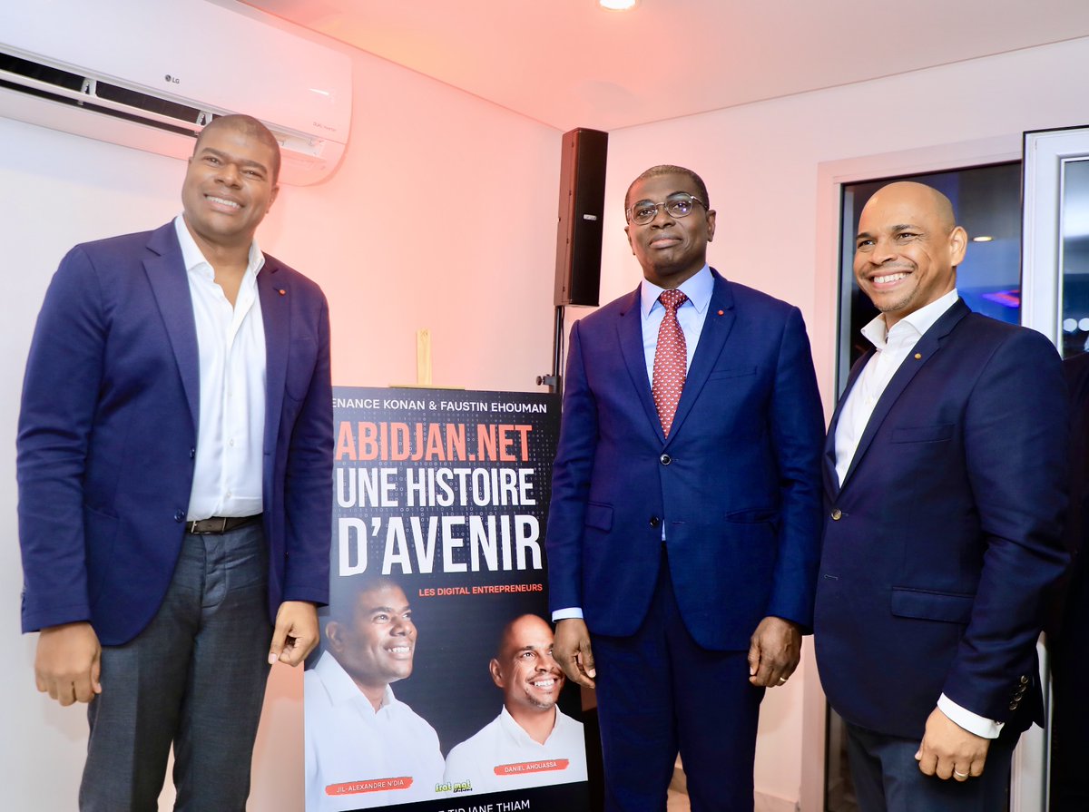 J’ai pris part le jeudi 31 Mars 2022 à la présentation officielle de l’œuvre biographique intitulée ''Abidjan.net, une histoire d’avenir'' co-écrit par les journalistes Venance Konan et Faustin Ehouman.
facebook.com/40155519804934…
