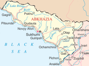 Abkhazia and South Ossetia are two tiny unrecognised Russian satellite states in Caucasus. In 2008 Russia wage a war against Georgia on behalf of these separatist republics and then recognised them as sovereign states. Their population is tiny: 245 and 53 thousand respectively