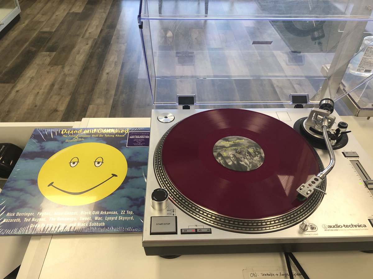 merryguanas's tweet photo. New month, new tunes. We’re getting ready for the weekend with the Dazed and Confused Soundtrack! Time to jam! #buylegal #shoplocal #Lacombe #cannabis https://t.co/inHUrUe3Hq