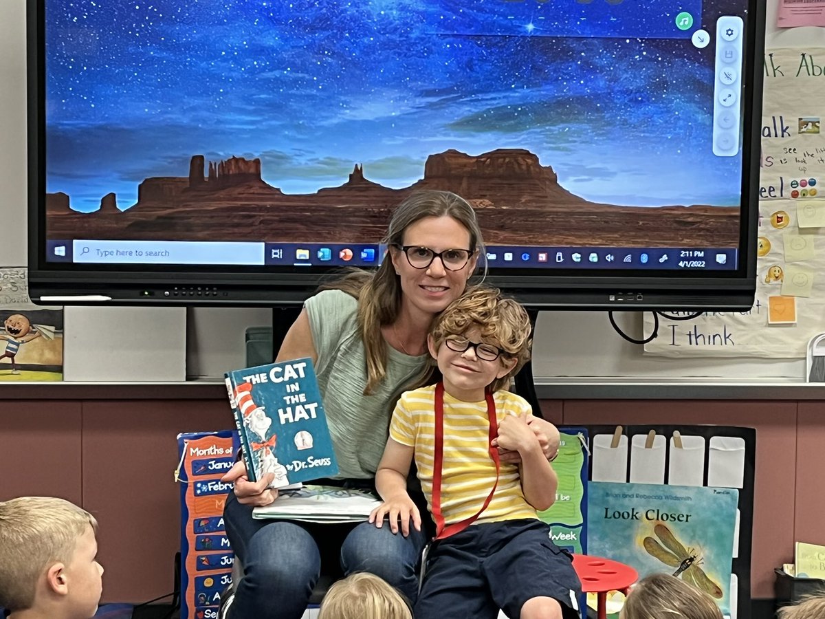 Thank you for reading to our class! <a href="/SampsonElem/">Sampson Elementary</a> #sampsonstrong