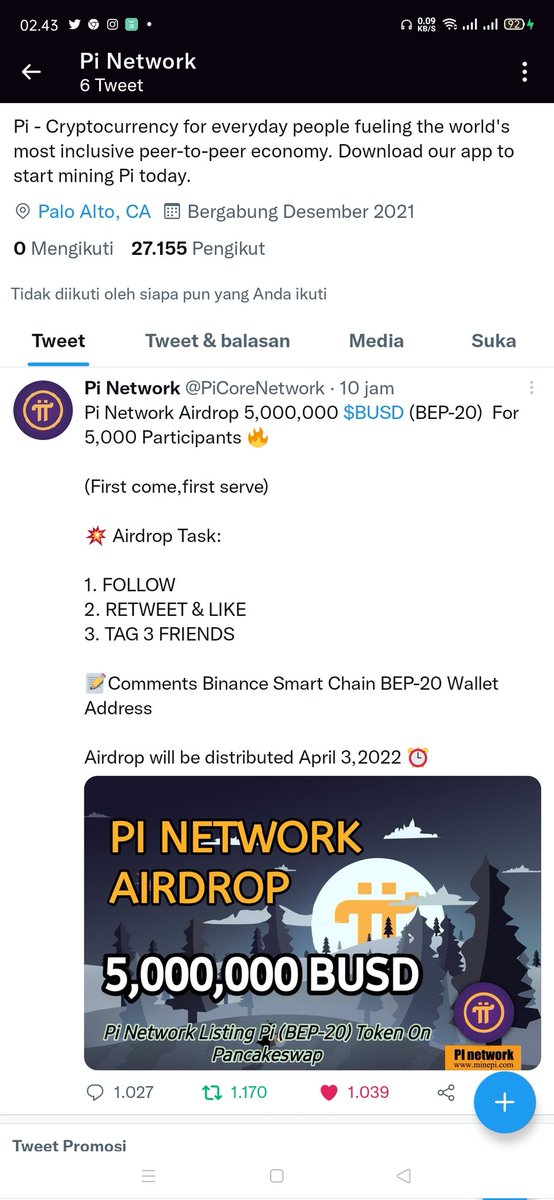 Leonvj89's tweet photo. @PiCoreNetwork Done
My trus wallet addres
0x1B133079a426F06bf37d13FcDD40C9cB077f5272
@_euqitatS_ 
@abu0_s 
@aineavagirls https://t.co/mRJh22NjWQ