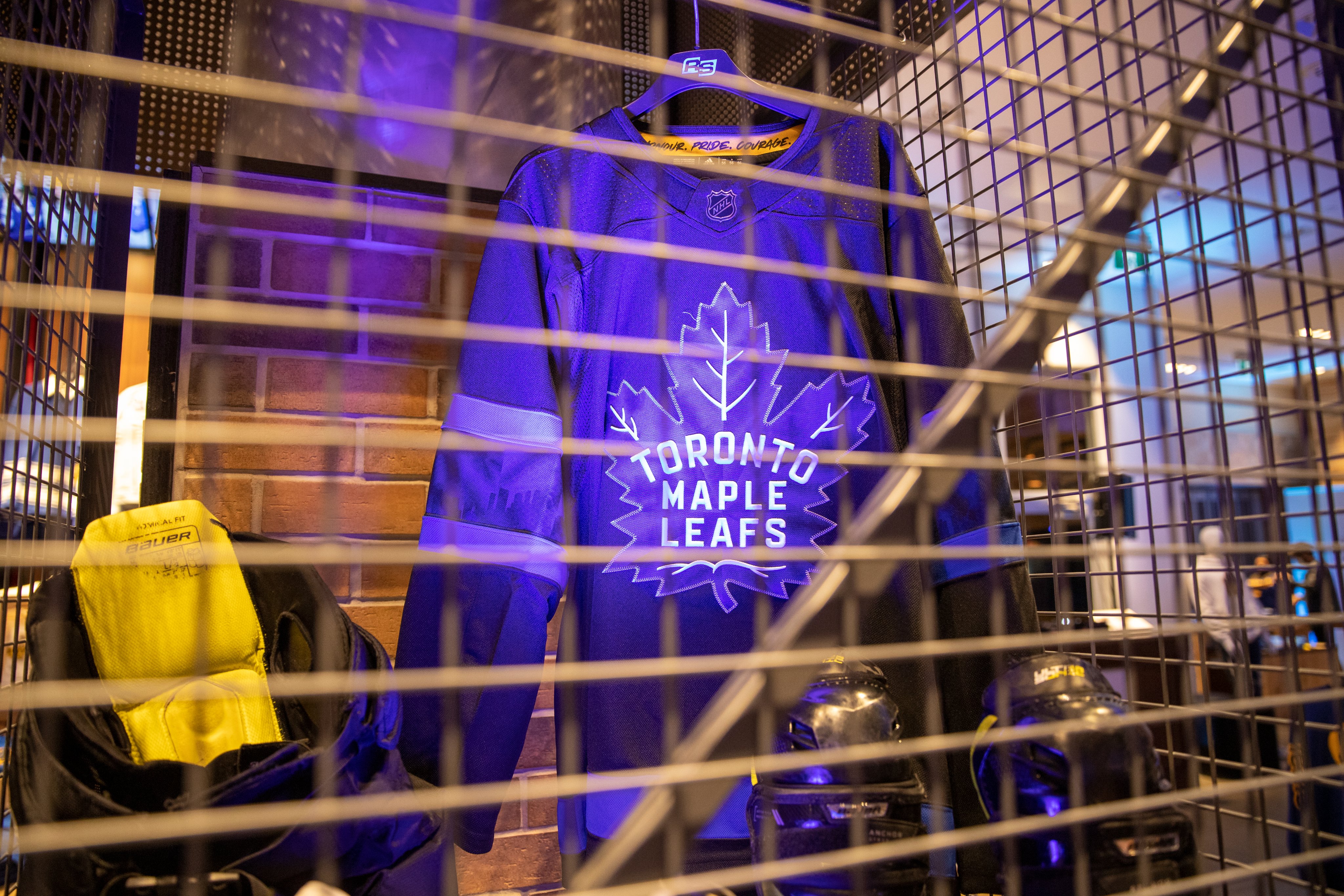 Toronto Maple Leafs on X: This setup tho 🔥 Shop @drewhouse x TML