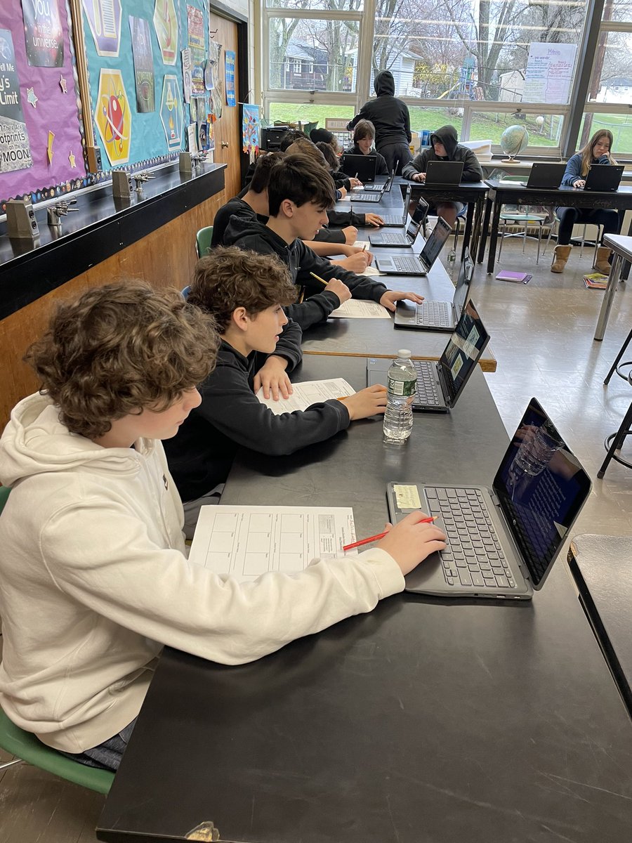 mrs_vindigni's tweet photo. Stop, think, react! Our students participated in a carousel activity in which they viewed their peers presentations on a specific genetic mutation. We also concluded with a wonderful discussion about inclusivity and appreciation of the diversity of our world🌎 @WestBrook_Param https://t.co/xdPv2Z4vN2