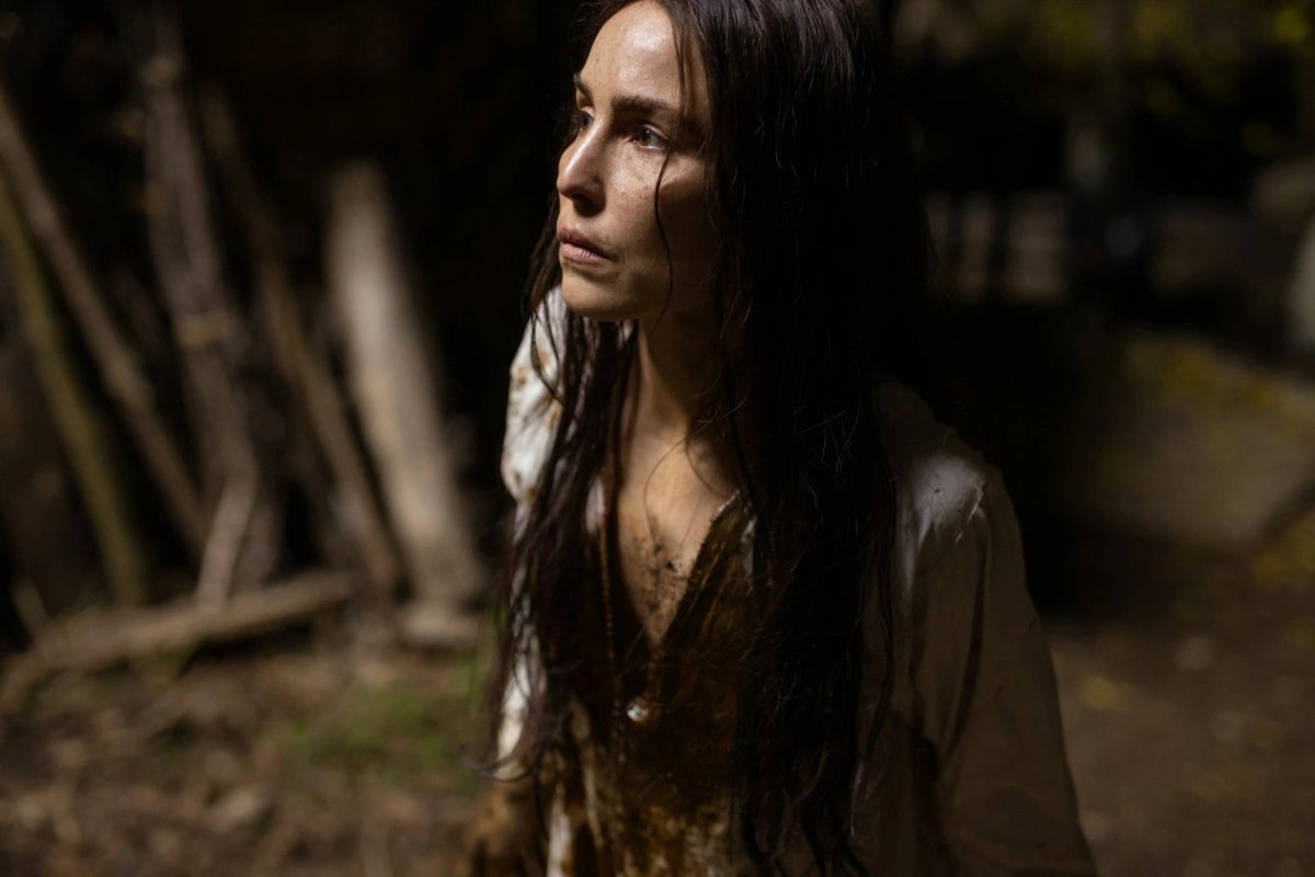 IndieWire's tweet photo. Writer-director Goran Stolevski and star Noomi Rapace of "You Won't Be Alone" told IndieWire that their shape-shifting witch saga is really about what it means to be human. https://t.co/3N4luyc3Ji https://t.co/50CeHhVhkt
