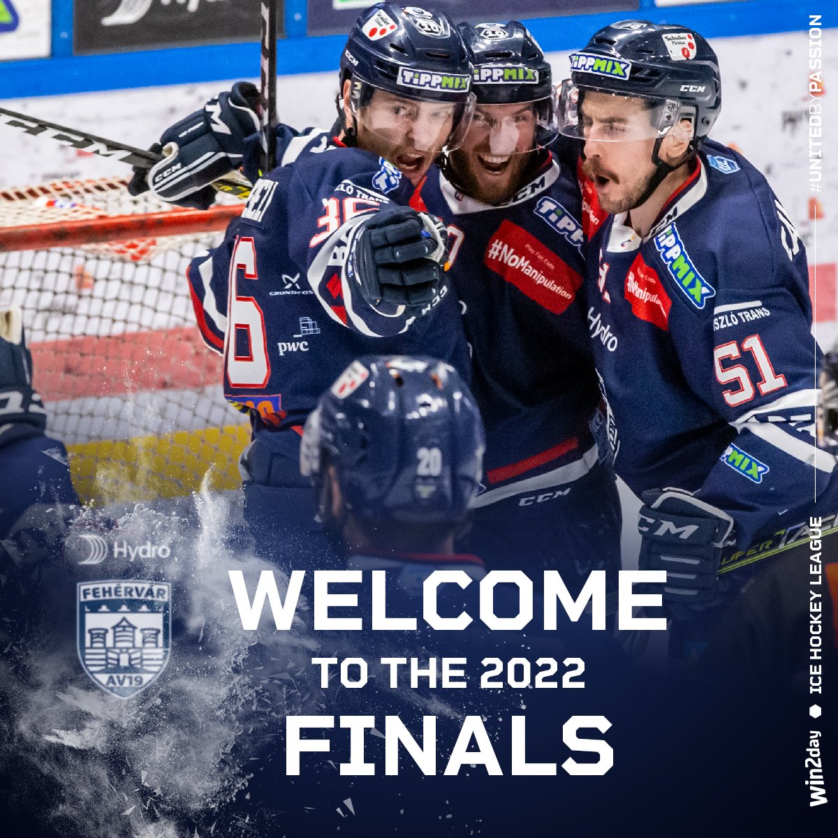 With a 4-1 road win in SF 5 at Villach, <a href="/FehervarAV19/">FehérvárAV19</a> took the fourth win in the semi-final series 🆚 <a href="/ecvsv/">EC VSV</a> and so advanced to 2022 #ICE finals for the first time ever. 

Final series starts Tuesday night at <a href="/ecrbs/">EC Red Bull Salzburg</a>. 

#UnitedByPassion | <a href="/win2dayat/">win2day.at</a> | #ICEPlayoffs2022