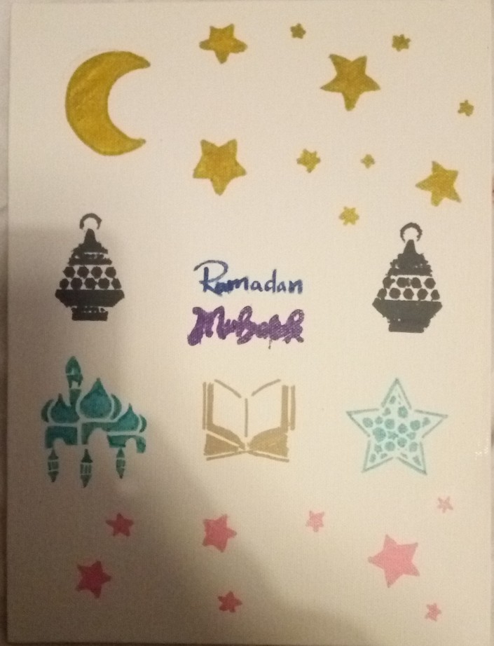 Khunsa_Fatima's tweet photo. Ramadan Mubarak to those who are celebrating
#WeekendCraft https://t.co/ufeNZaXYjE