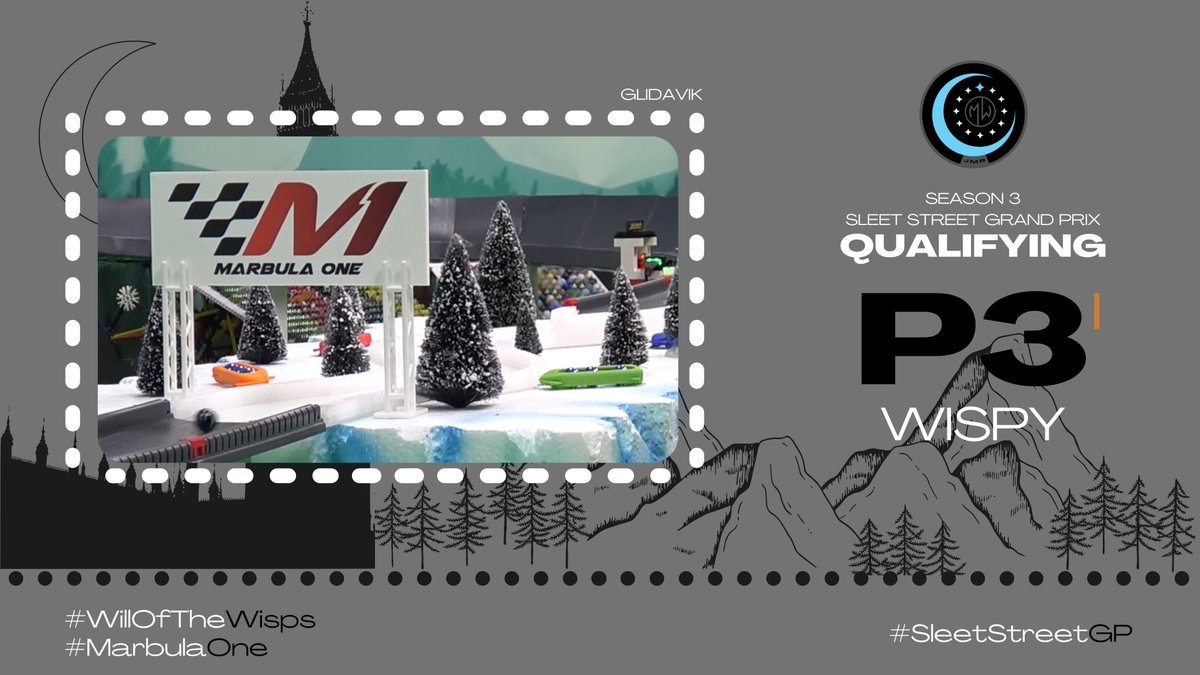 🚨 SPOILERS 🚨
.
.
.
.
.
.

P3 start and 1⃣ point in the bag for <a href="/wispy_jmr/">carmen02036.eth</a>!
Bring on race day! 

#WillOfTheWisps #MarbulaOne #SleetStreetGP