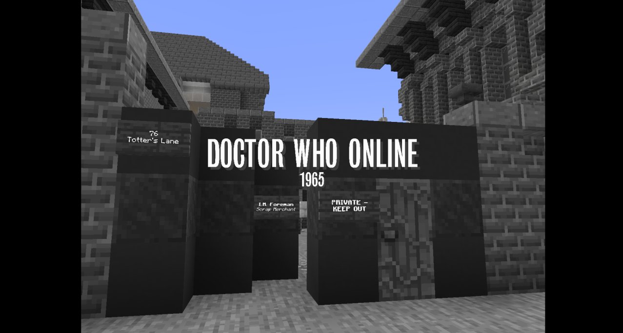 Doctor Who Online Minecraft