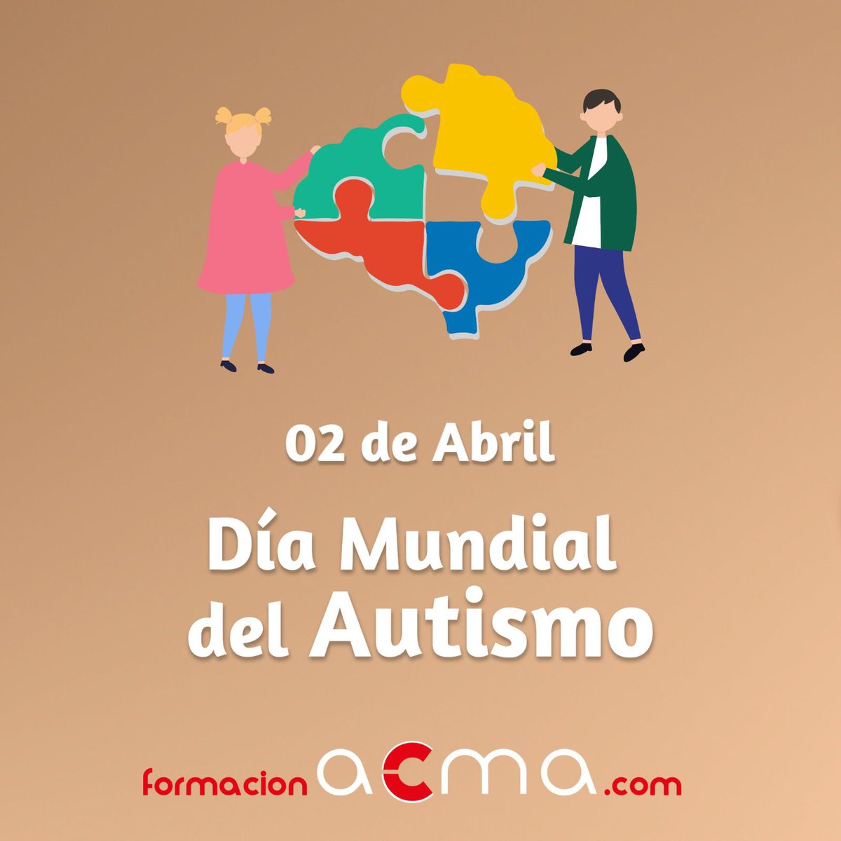 AcmaDocentes's tweet photo. 2 de abril: Día Mundial del Autismo

https://t.co/awXZiahJSX

#autismo #02abril #02abrildiamundialdeconcienciacióndelautismo https://t.co/Uch9ciH1K4