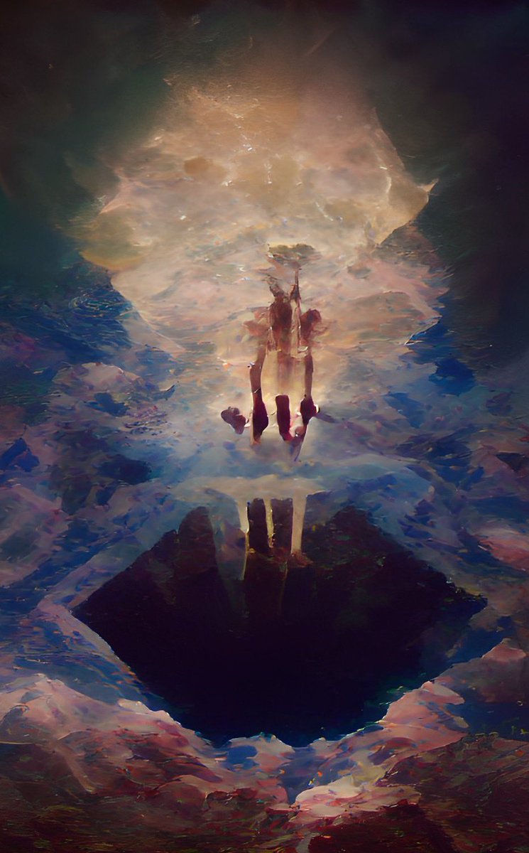 _Cellarius's tweet photo. As above, so below. #aiartcommunity #vqganclip #MachineLearning https://t.co/tSuO37Agy4