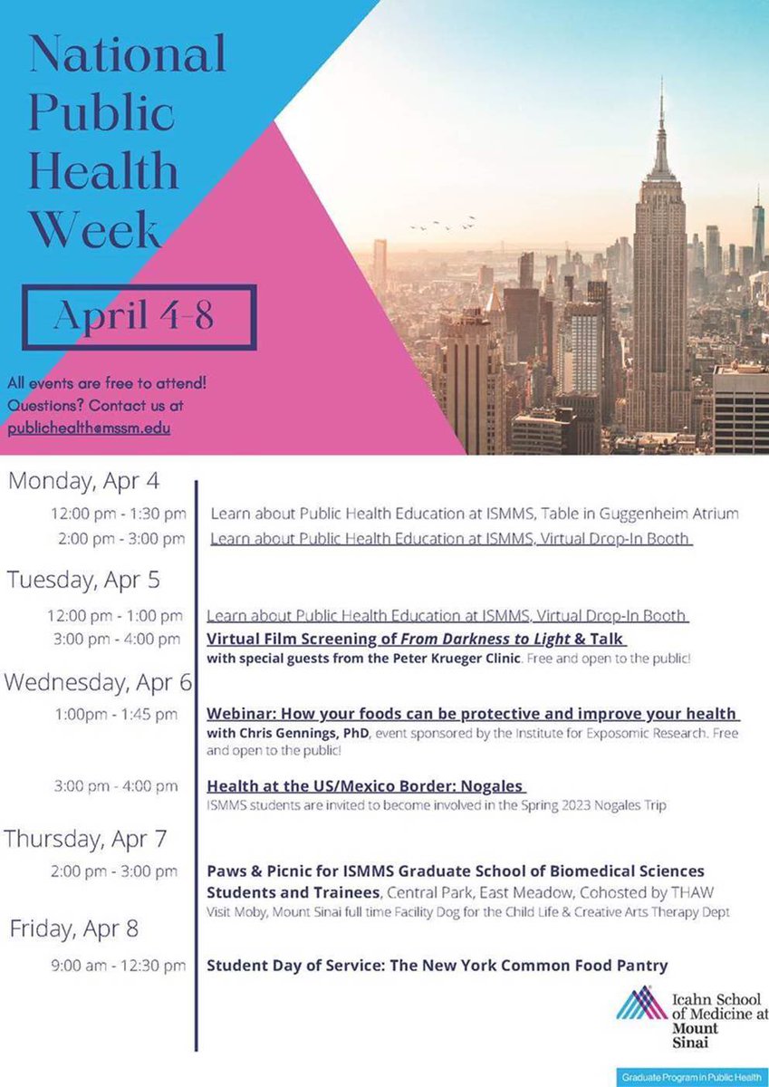 Icahn Public Health tweet media