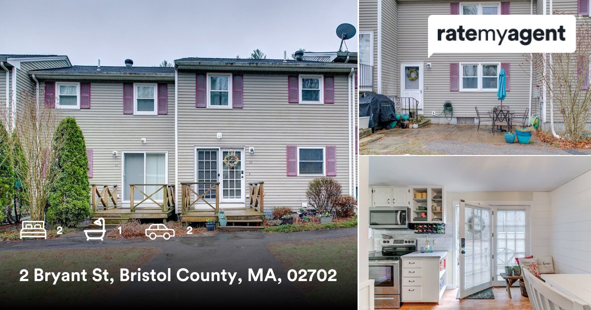 Ddufftorres's tweet photo. 2 🛏 1 🛀 2 🚘
📍 2 Bryant St, Bristol County, MA, 02702

My latest listing on #ratemyagent
https://t.co/BY6gLUus0B https://t.co/8u6ccd7PLG