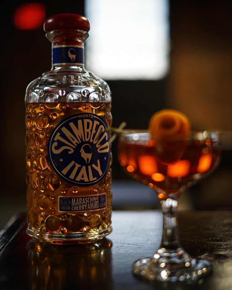"I cracked this bad boy open and first enjoyed over some ice which transported me to a house on the Alps, watching the namesake wild goats graze and jump around."
.
.
#stambecco #stambeccoamaro #maraschinocherry #maraschino #amaro #bittersweet #cocktails #ibex #italianalps