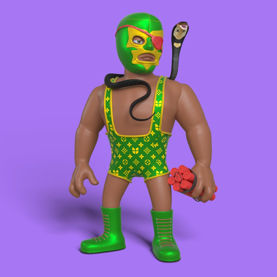 nacho_finance's tweet photo. We're giving away 1 WL spot today 👀

Quote RT this guy with:
💪 His Luchador name &amp; one-line bio
💪 His special wrestling move
🤝 3 friends tagged

Best best one gets the WL.

Easy peezy chinlock squeezy.

#NFTGivaway #WhitelistGiveaway #NachoNation #GameFi #DeFi #WrestleMania38 https://t.co/nuboDrPPgJ