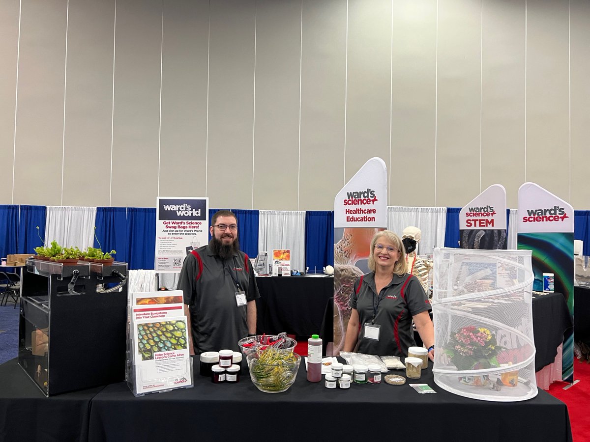 WardsScience's tweet photo. Here’s what we’re loving about NSTA!

#NSTA22 #scied #scienceteachers https://t.co/mvYypjf81n