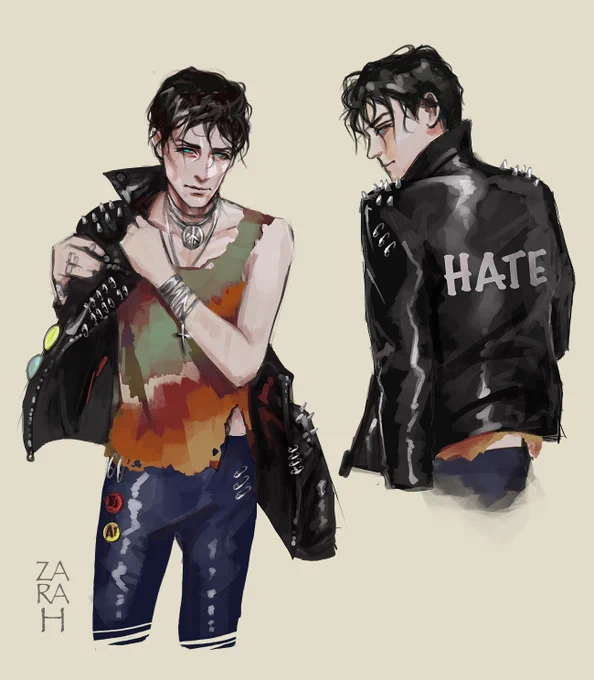My vampire René and his current style 1969. 