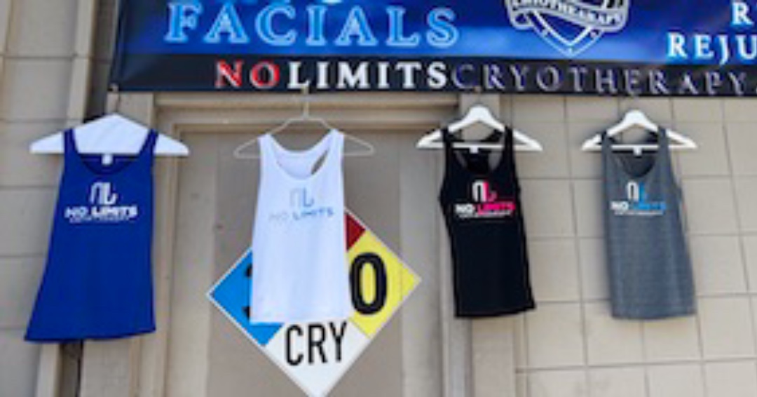 No Limits Cryo swag for women has arrived! Come in a get yours!

#nolimitscryotherapy #cryotherapy #selfcare #wellness #14gcustoms #RelieveRecoverRejuvenate

nolimitscryotherapy.com

Special thank you to Jaime @ 14GCustoms for making it happen!