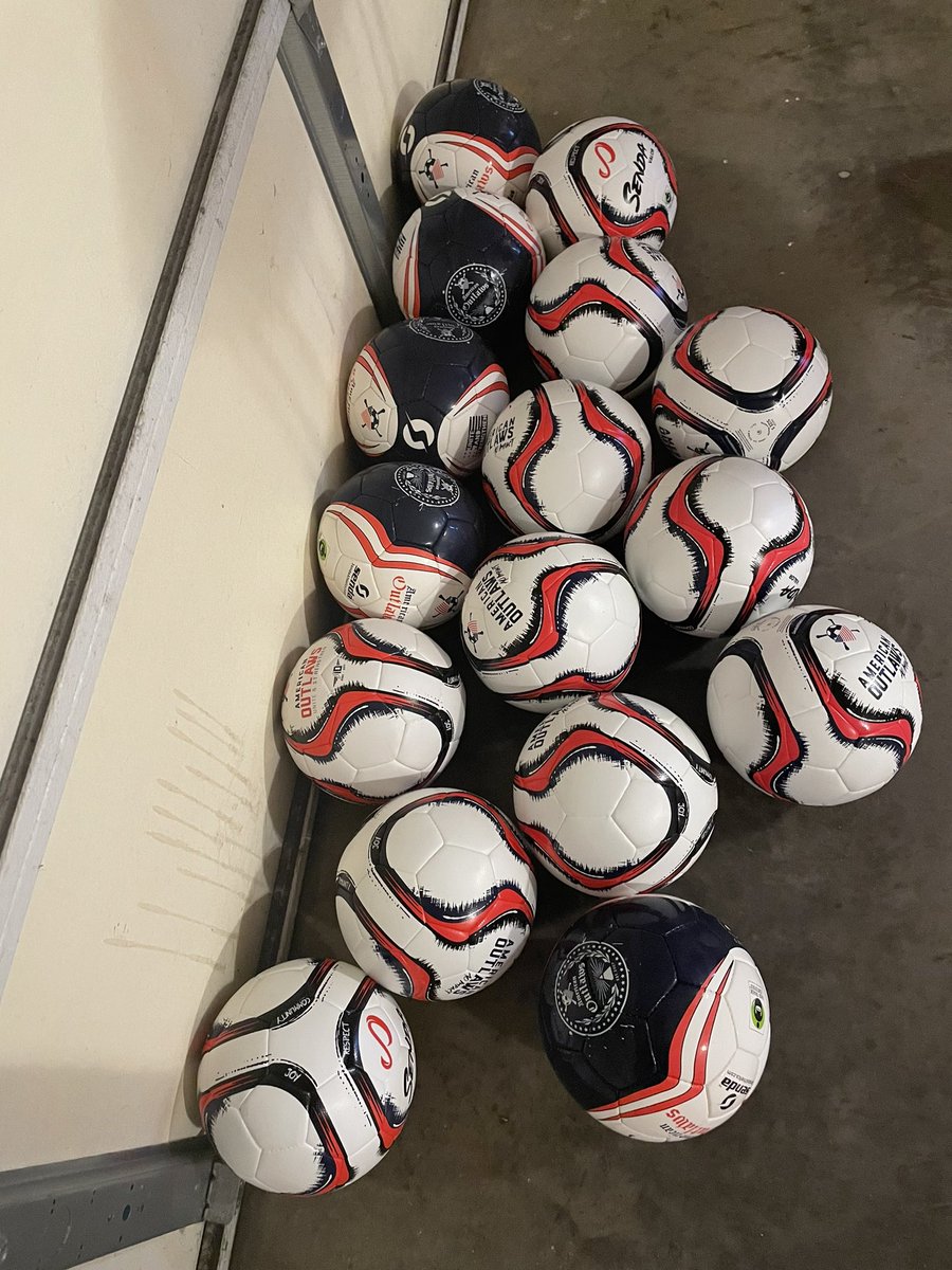 aoandersonsc's tweet photo. Shoutout to all those who #Pledge11 or Buy a Ball to Give a Ball. We will be handing these out at the @OverUnderPlay Court Launch tomorrow on behalf of our Chapter and @AO_Impact @AmericanOutlaws https://t.co/qIWhwBT680