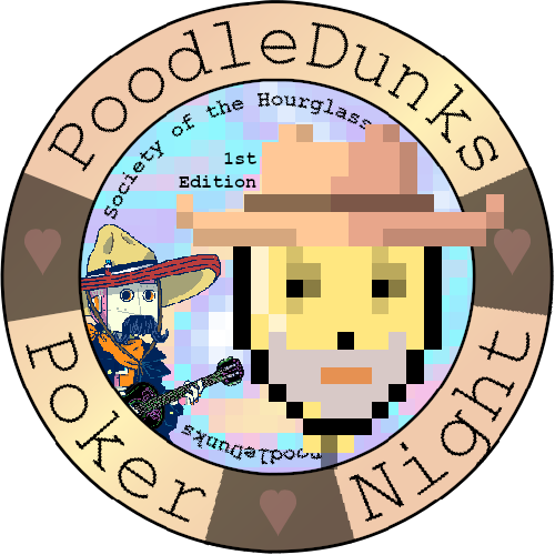 <a href="/PoodleDunks/">PoodleDunks</a> Poker After Dunks w/ Special Guests:
Society of the <a href="/hourglass_nft/">Society of the Hourglass ⏳</a> &amp;
MetaWolves by @_UnsignedArtist

NFT Prizes from All 3 Collections + free limited <a href="/poapxyz/">POAP - Bookmarks for your life</a> designed by <a href="/PineapplepenAp2/">🐩🍔PineapplePenApPoodlePen🍔🐩 | ppap.eth</a>
 
discord.gg/Uhze5AJ2?event…

#poap #NFTs #NFTCommunity