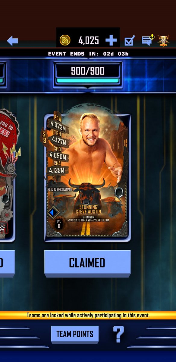 justmacback's tweet photo. Hi wonderful folkes of #wwesupercard 🏆🏆 CHAMPCHAMPS 🏆🏆 Has being doing very well and wants to keep it that way , we are currently at 8/20 (merges welcome) but we are looking for some active players to come help us out ,we have a twitter group chat for team just reply or DM 👍 https://t.co/FaT4WHlP4D