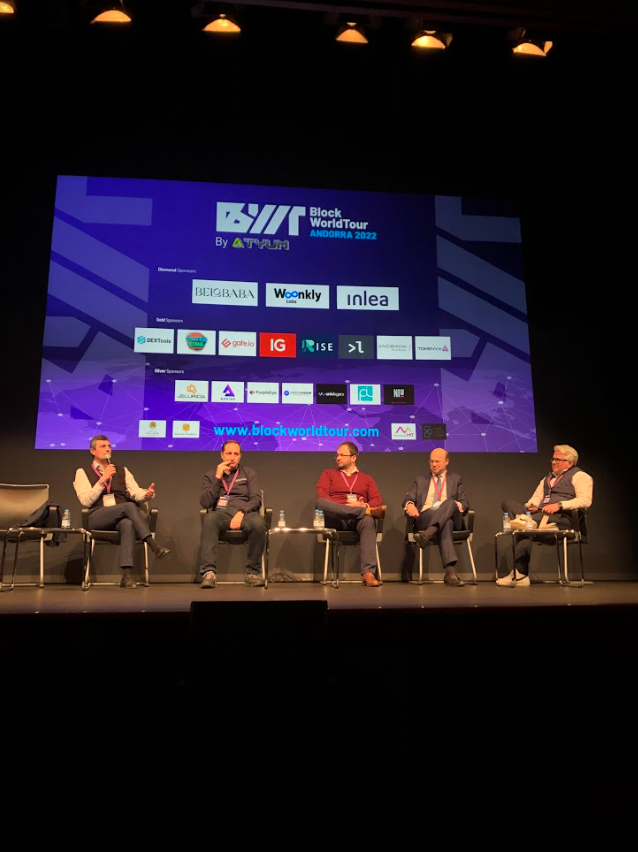 bitbcnlaunchpad's tweet photo. Today we have been in the Block World Tour ANDORRA 2022, incredible experience today.
Tomorrow we'll return with much more.
@Blockworldtour
#andblockchain #BWT2022 #blockchain #defi #gaming #Metaverse https://t.co/jTWQK21mtO