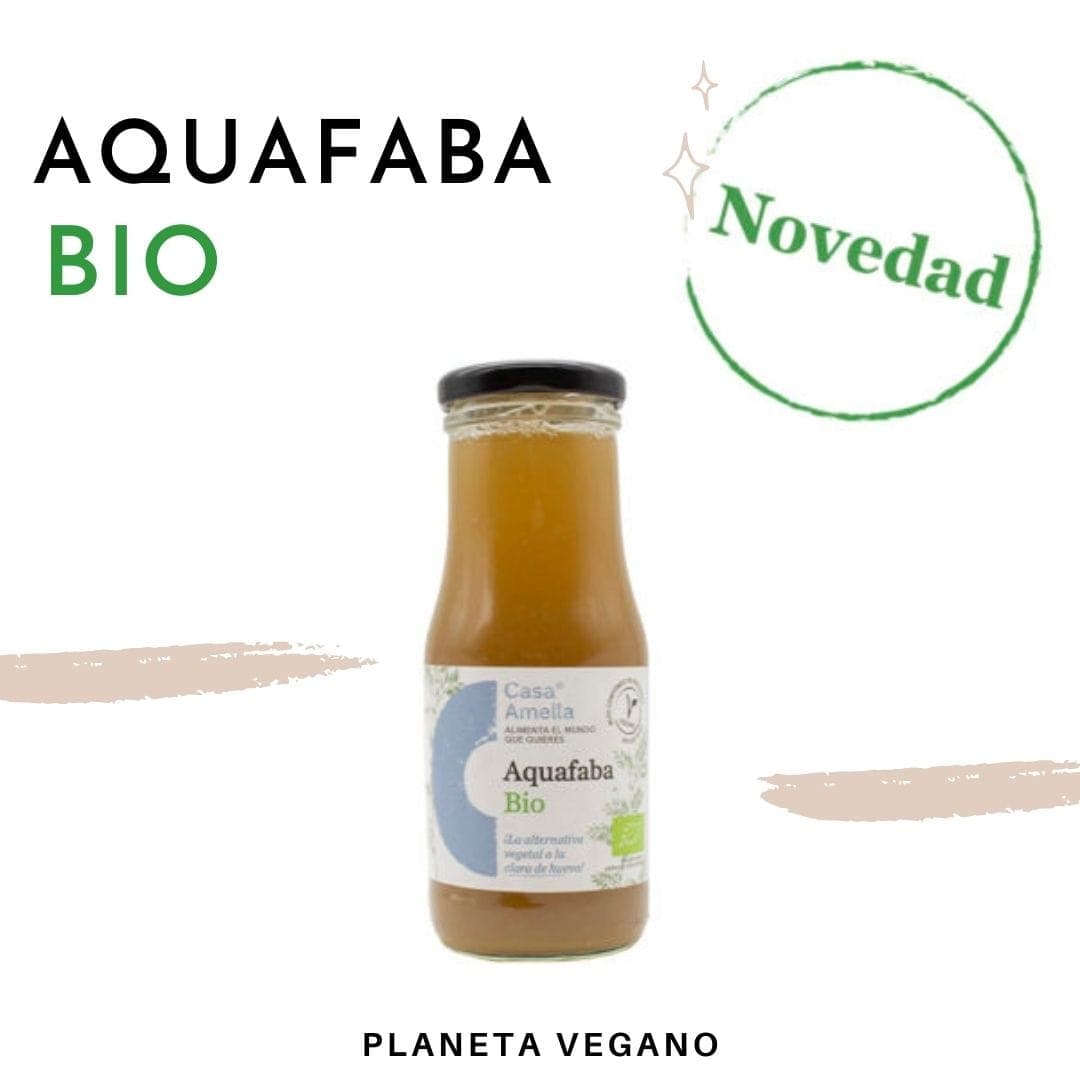No paramos de traer cositas que sabemos que os apetece probar 🤗

Hoy os hablamos de la Aquafaba, ¡La alternativa vegetal a la clara de huevo! Pedazo de merengue que puede salir de aquí! 🤩

Es de <a href="/casaamella/">Casa Amella</a> y la podéis encontrar en la tienda física de  Planeta Vegano🌱