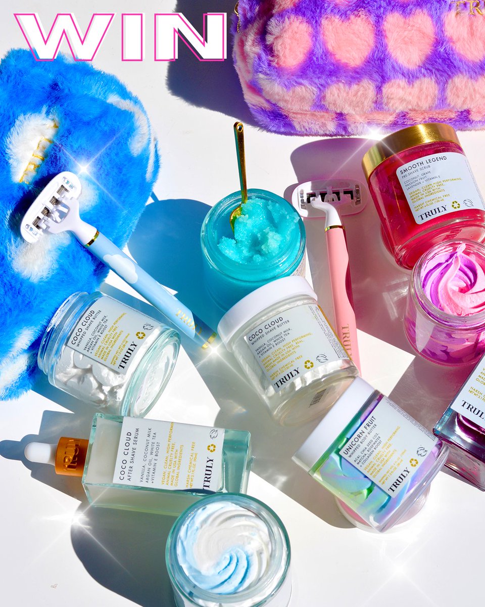truly_beauty_'s tweet photo. #ShaveSaturday GIVEAWAY TIME! 

Want to win a shave bundle of your choice?!  🪒

How to win: 
💗Like + RT 
💗Follow us! 
💗Tag 2 besties below

Good luck babes! Giveaway ends 4/5 at 11:30pm PST. Winners announced 4/6! https://t.co/qM1dHpQalP