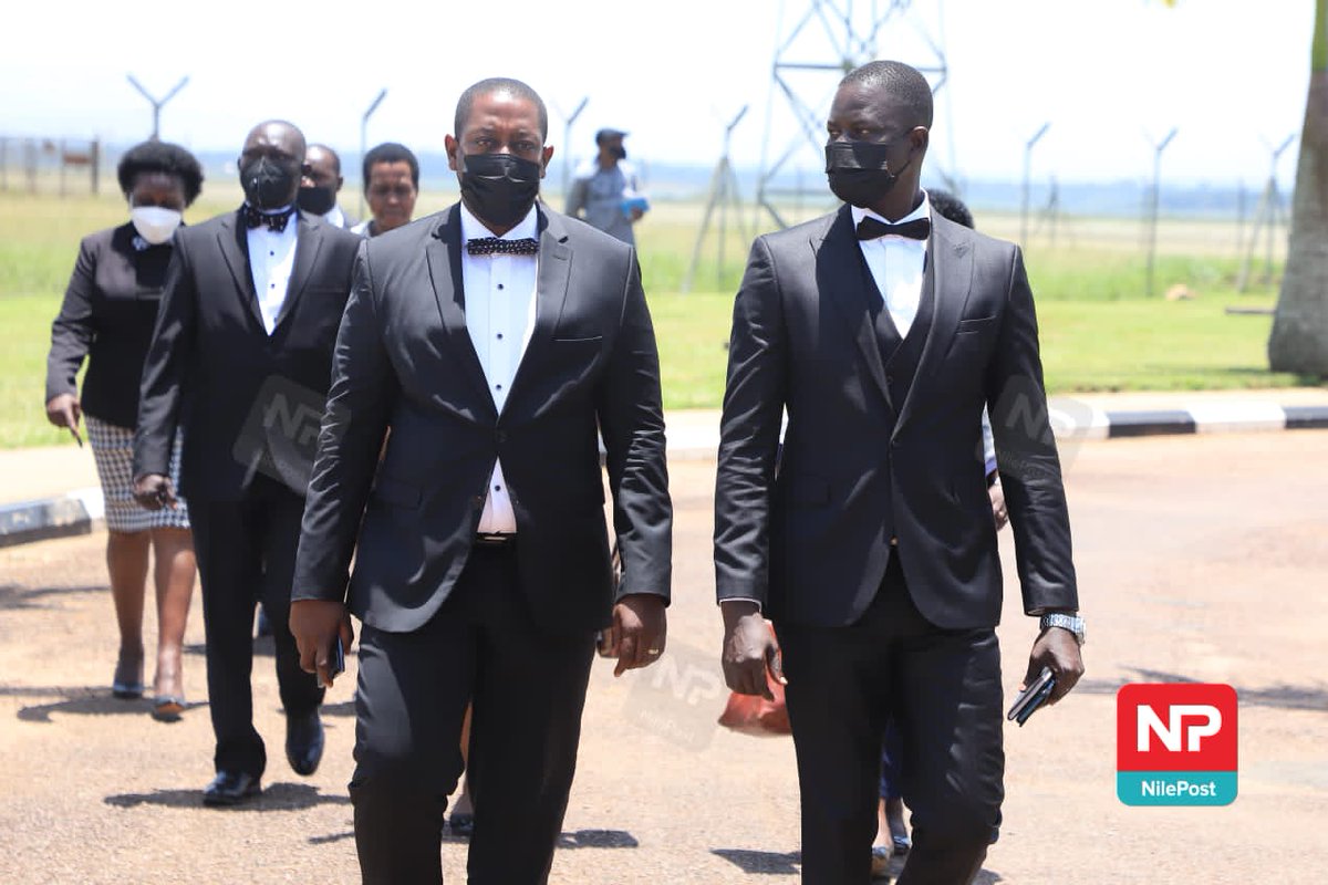 AtimaCc's tweet photo. We have humbly received the body of late Rt Hon @JacobOulanyah at Entebbe Airport 4 his final journey. Thanks HE   @KagutaMuseveni @jessica_alupo @AnitahAmong @Thomas_Tayebwa &amp; MPs @parliament_ug 
May the Soul of #Ladit Rest in Eternal Peace https://t.co/5e7hQyPTiI
