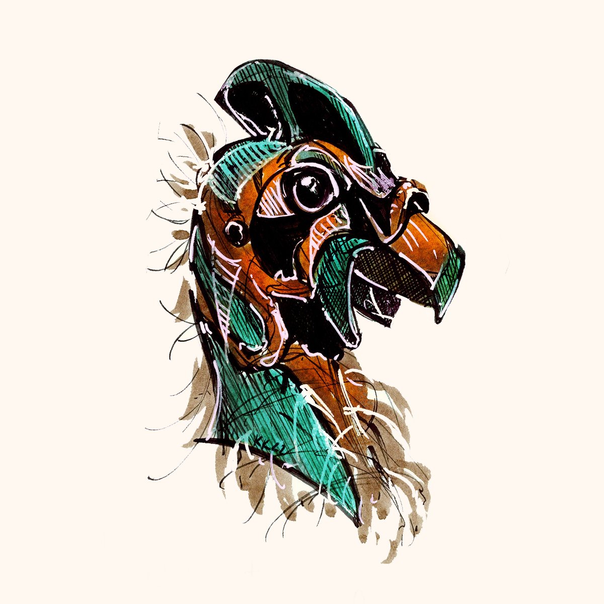 katspratart's tweet photo. My collection of Sketchy Birds based is available on open sea. They are based off of my sketchbook musings. 

All are 1/1 NFTs. 7/9 are available for 0.03 Eth. 

https://t.co/fYonST1aFa

#NFTCommunity #nftart #NFTdrop #NFTs https://t.co/9OSntWBafU