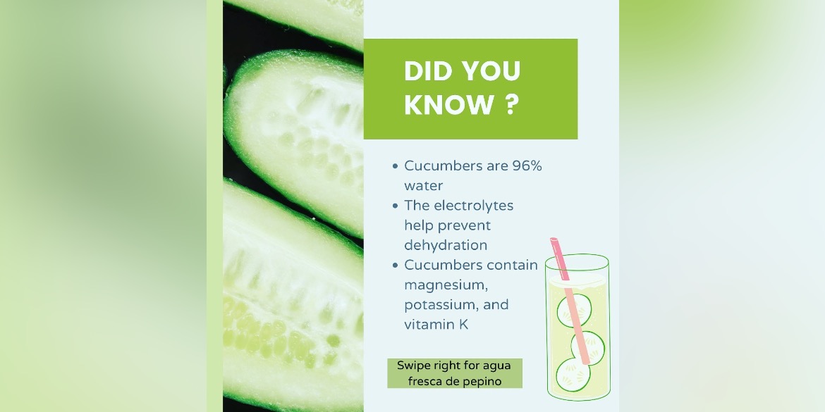 Grow2BFit's tweet photo. Enjoy refreshing and delicious agua fresca de pepino this weekend. Have kids help with blending, pouring, and squeezing the limes.
#cucumber #grow2bfit #tucson #nutrition #healthytips #healthyfamily #kidsinthekitchen #pepino #aguafresca #familiasana #ninosenlacocina https://t.co/tHmLR0COXC
