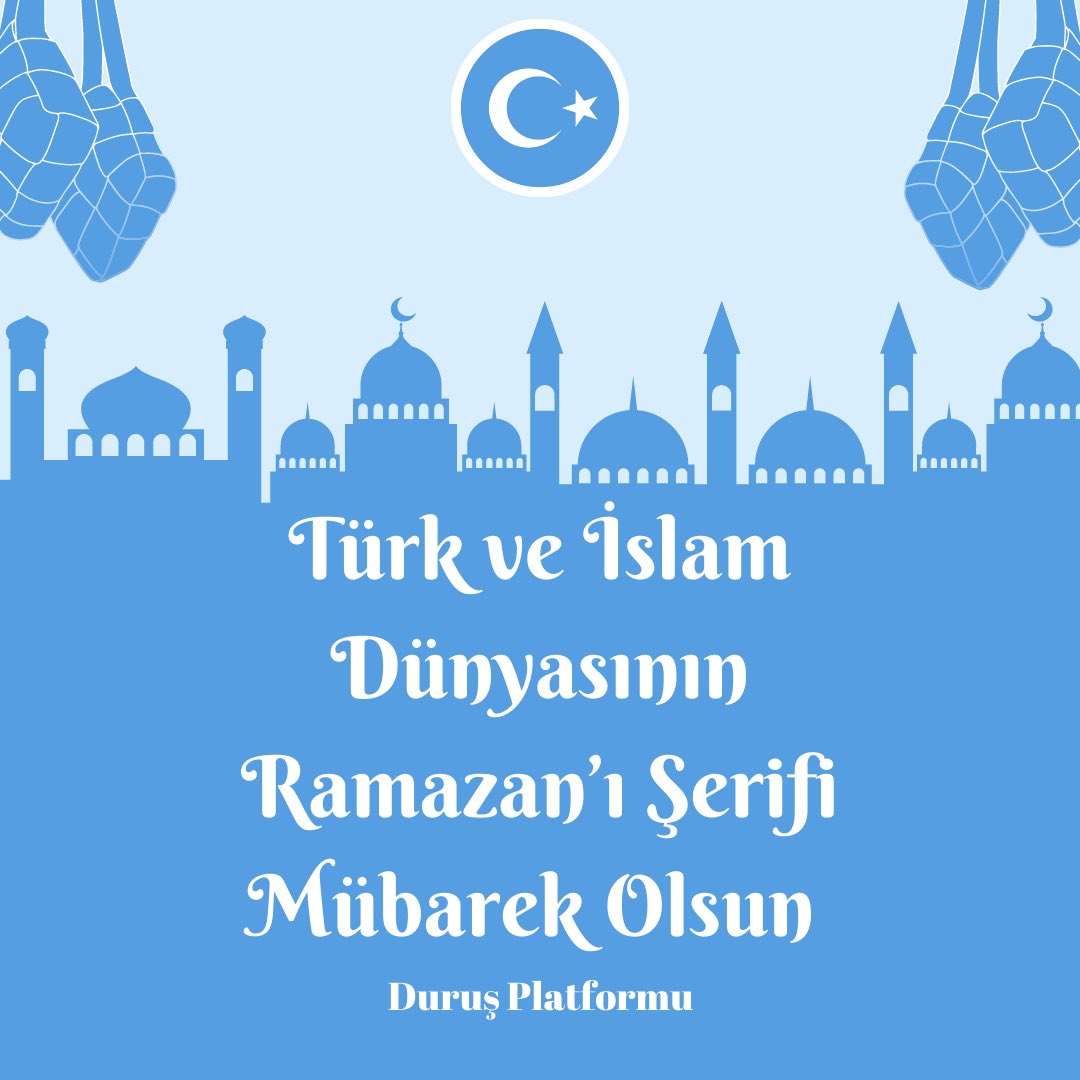 Türk ve İslam Dünyasının Ramazanı Şerifi Mübarek Olsun