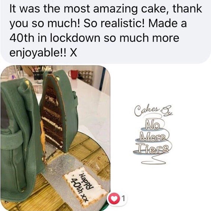 No_More_Tiers's tweet photo. So, was this a handbag or was it cake?
Of course it was cake! Multilayered rich chocolate cake to be precise. Here’s the proof of the cut cake.
One of my absolute favourite makes.
#Cake #isitcake #yesitscake #York #AprilFool https://t.co/SH25m0PDYD