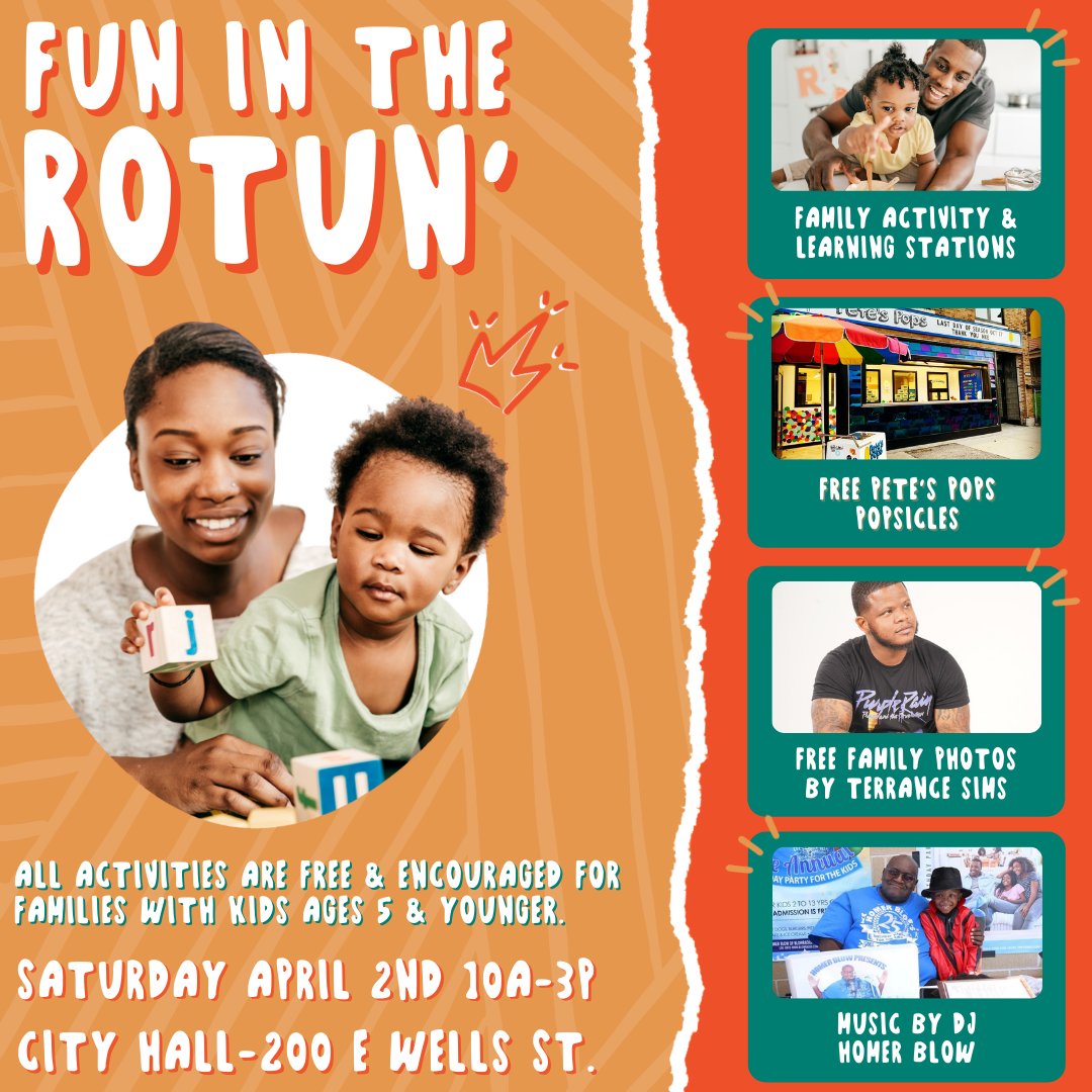 This is perfect for Next Door families! Stop by City Hall tomorrow. Fun in the Rotun' was created with you in mind.