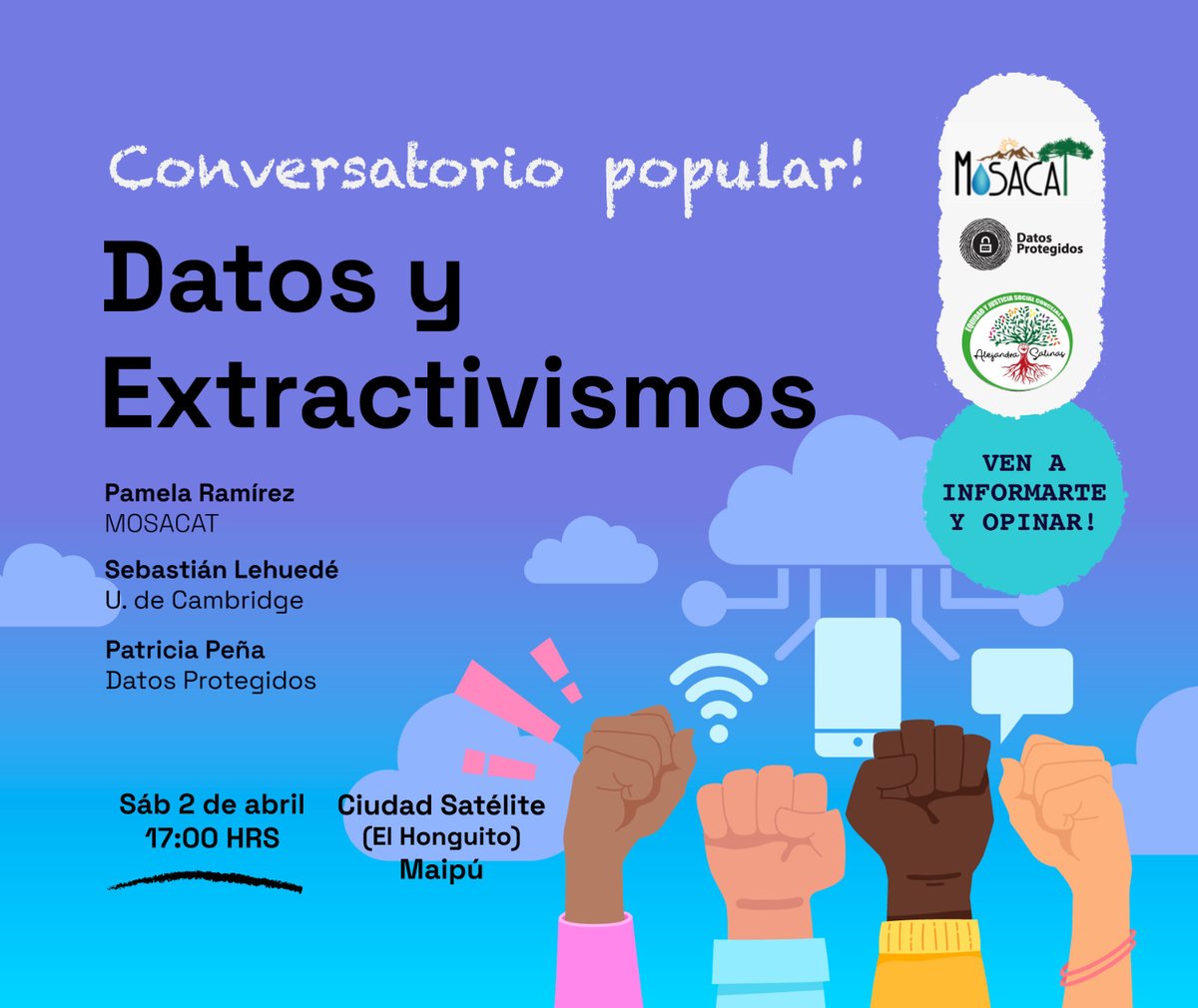 Movimiento Socioambiental Comunitario (@mosacatchile) on Twitter photo mañana sábado desde las 17 horas en el bandejon central de ciudad Satélite Maipú, entregaremos kit detox digital <a href="/s_lehuede/">Sebastián Lehuedé</a> <a href="/patana/">Paty Peña</a> <a href="/ramirezpam/">Pamela Ramírez del 38%</a> mañana sábado desde las 17 horas en el bandejon central de ciudad Satélite Maipú, entregaremos kit detox digital <a href="/s_lehuede/">Sebastián Lehuedé</a> <a href="/patana/">Paty Peña</a> <a href="/ramirezpam/">Pamela Ramírez del 38%</a>