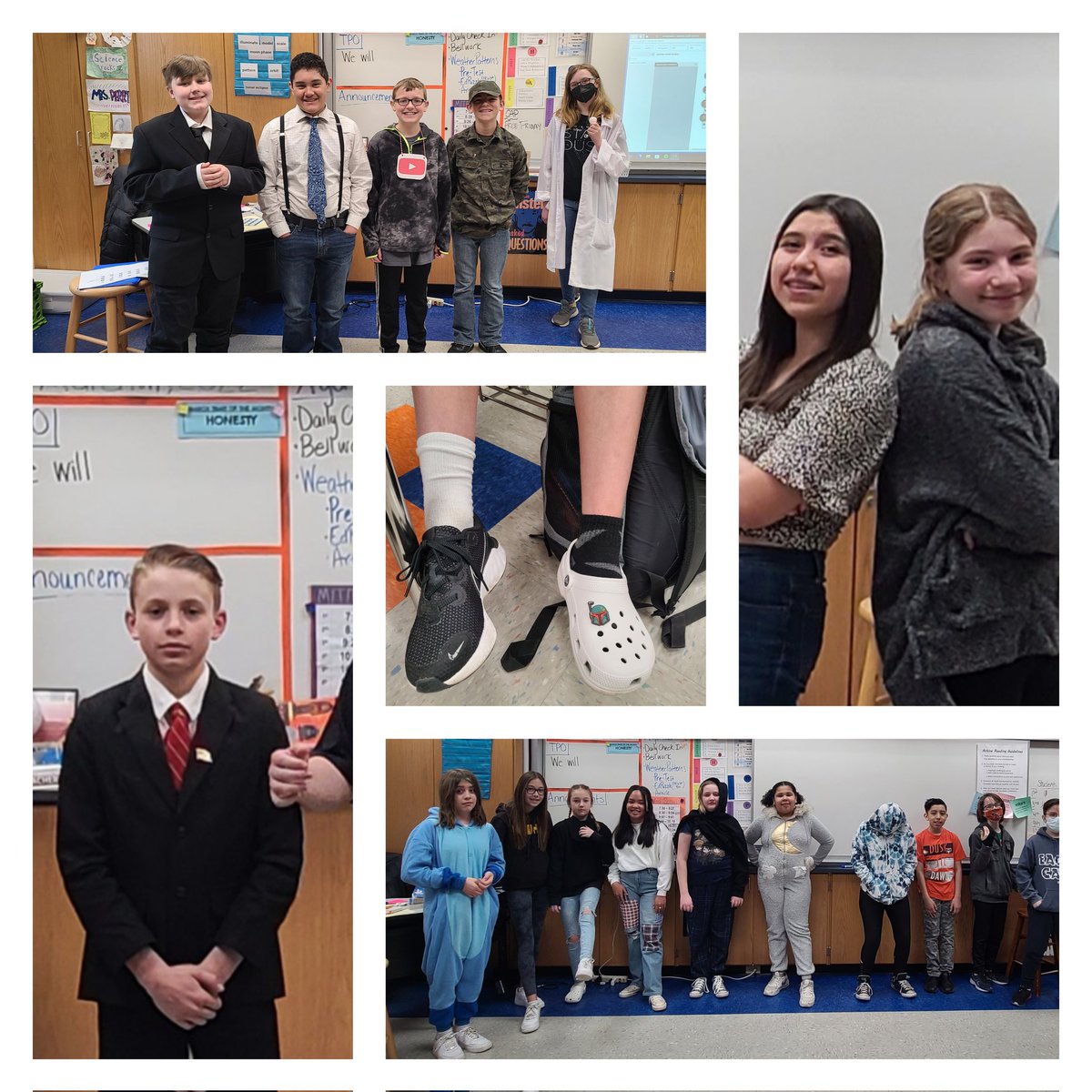 6th graders at GKMS showed spirit this week!  #gkmscogs