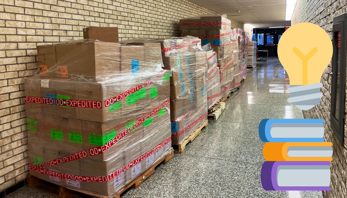 wawsdenewith's tweet photo. You know you are an educator when you get excited for the arrival of the new elementary math materials! Looking forward to digging in and seeing all the new learning for students and staff! https://t.co/p1t7XVKIwt
