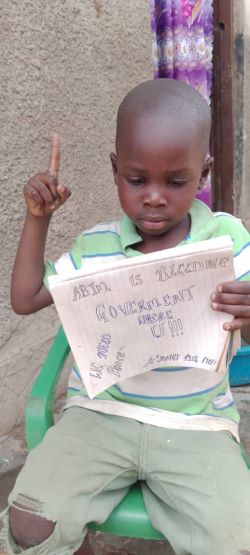 DwonEthur's tweet photo. This child from Abim put it best. Kjong warriors kill Ethur, burn their houses, and raid all kinds of livestock. In fear, people no longer go 2 gardens/fetch H2O from far sources.
#AbimIsBleeding
#StandWithAbim
@nbstv
@ntvuganda
@ubctvuganda @UPDFspokespersn @Parliament_Ug https://t.co/1mi5PmrMLd