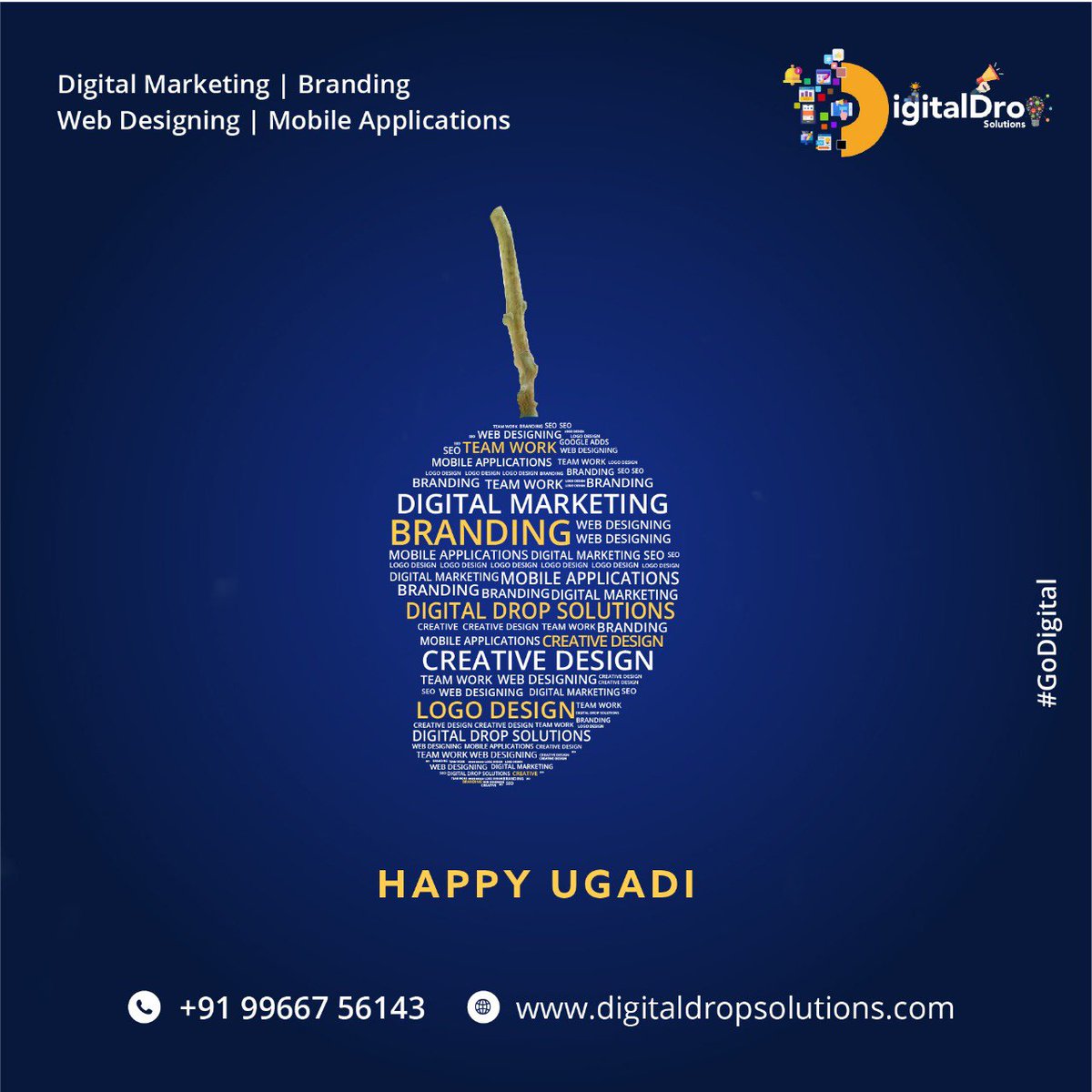 Digitaldrop2's tweet image. Happy Ugadhi to All Dear customers ,Friends and family members 
I wish this new Year Brings Happiness ,Prosperity and A New Hope in Every ones life

#happyugadi🎋🌾💐 #digitaldropsolutions #digitaldropsolutions_contact_us_9966756143