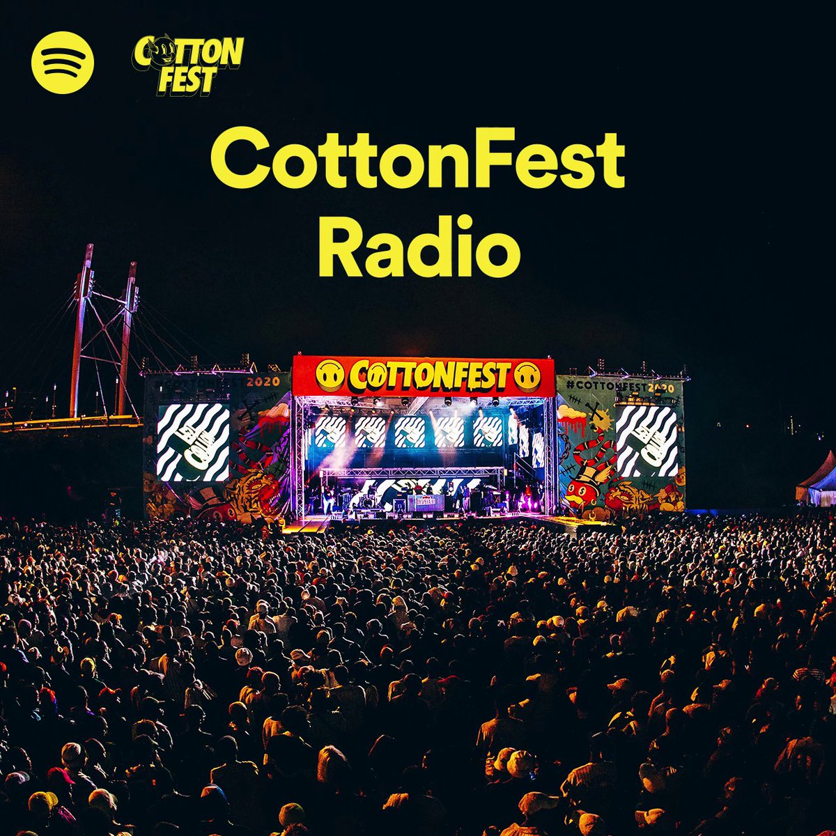 CottonFestJHB's tweet photo. We are pleased to announce that @SpotifySA, joins the Cotton Fest family for #CF2022. 

Listen to the curated Cotton Fest radio playlist here: https://t.co/Cf8s9KMuDv

#cottonfest2022 #CF2022 #UCF22 #universityofcottonfest #fortheloveofmusic https://t.co/RCBenTRquK