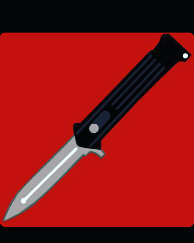 Mertnft07's tweet photo. @KirekaNFT Joker's knife for batman lovers -joker used it when joker take hostage to rachel-cool and dangerous-0.53 eth-gas fee
https://t.co/xkQRK9HRgM https://t.co/VJyxLc5qtc