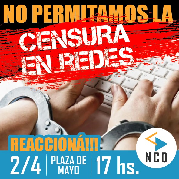merybiaok's tweet photo. Mañana tenemos un compromiso! Todos a plaza de mayo. La libertad depende de la eterna vigilancia. #2a #noalacensura #RedesSociales #ncd #liberales #libertad #unionliberal #mariabianchi #liberales20 https://t.co/BuBV5km4R3