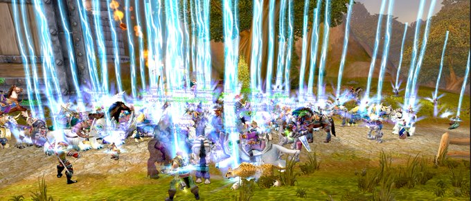 That one time, when they messed up world buffs for a moment right before BC launched last year. https://t