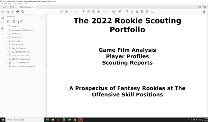 MattWaldman's tweet photo. Pleasantly Shocking Readers Since 2006...

The Rookie Scouting Portfolio (RSP)The 2022 RSP Pre-Draft Is Ready for Download! https://t.co/WspqCHWft4 https://t.co/heXrBPXueA