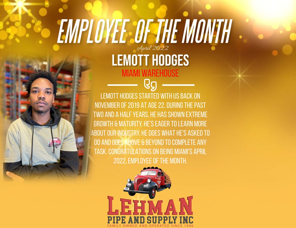 Lehman Pipe And Supply tweet media
