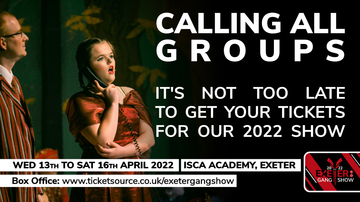 Exeter Gang Show tweet media