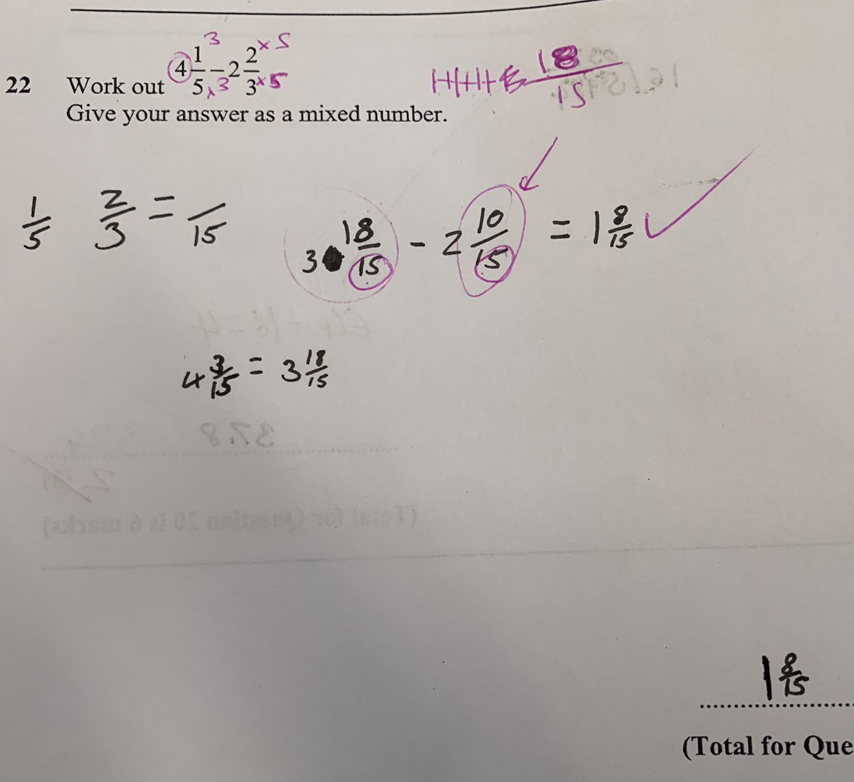 I have to share this beautiful answer from one of my Y11s.., it’s so tortuous that I thought the didn’t understand a thing! Then, I understood that he is a genius!