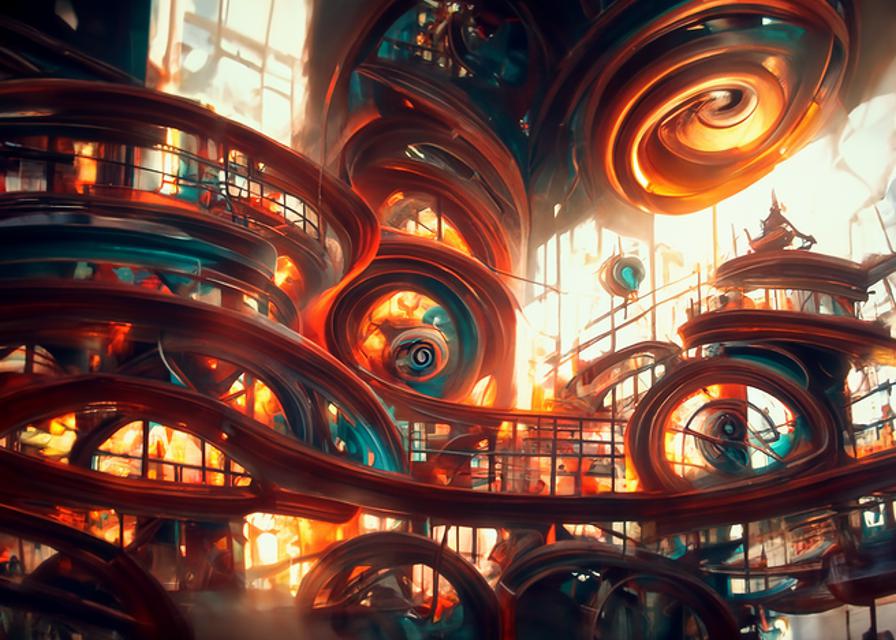 9ovedaGita's tweet photo. Wormhole Portal : "Interior of Gearberg Town Portal Station at Clogwork-Verse"
#clockwork #clockpunk #steampunk #ai #art #aiart #scifi #fantasy #story #riverwings https://t.co/OVgfrG8H17