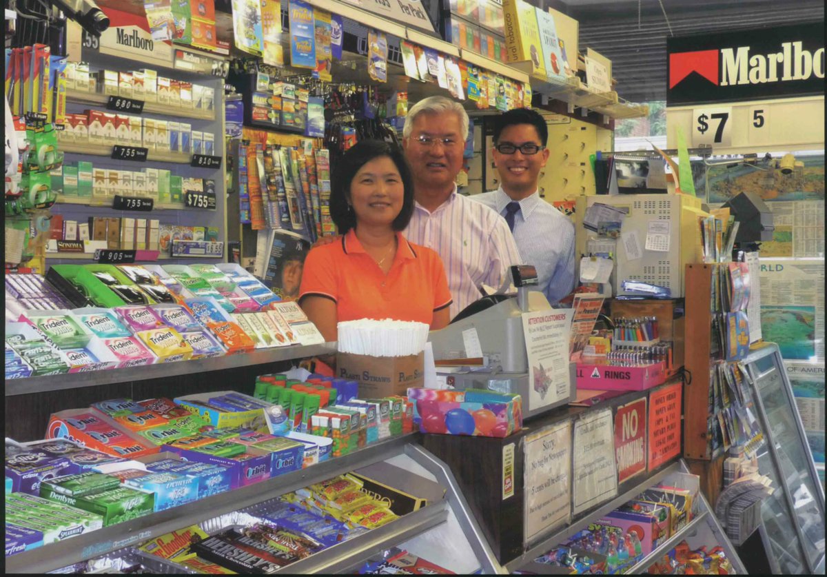 JerseyCity's tweet photo. #FlashbackFriday to 2003 inside Garden State News on Central Ave. Beloved #jcStorefront of late Councilman Michael Yun, seen here with his wife & son. Please join us tomorrow for a special memorial celebrating the life of Michael Yun.
Sat 4/2 1pm, City Hall Council Chambers. https://t.co/BNnTgsNTez