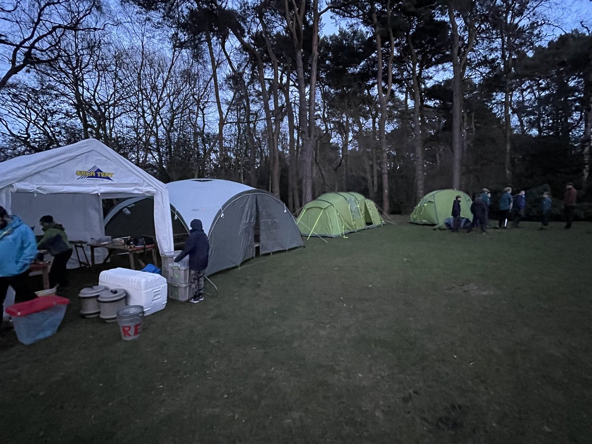 Scouts At there first overnight camp this year! Excited to get them out and hope they all enjoy there time! <a href="/merseyweaver/">Mersey Weaver Scouts</a> <a href="/CheshireScouts/">Cheshire Scouts</a>